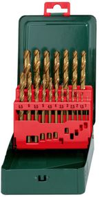 Набор сверл Metabo HSS-TiN 19шт. Promotion (627156000)