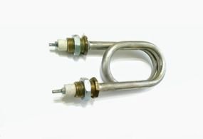 Тен нержавійка 2000w D 11 штуцер м 11 штуцер м 18 водяний дистиляторний