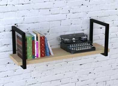 Полка настенная Loft Design PL1-92-32 дуб борас