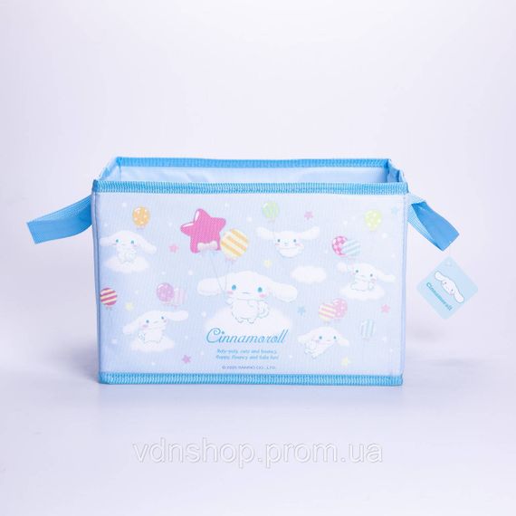 Кошик для іграшок 30×20×20 (см) м'який складаний Синій HP-41-7BL