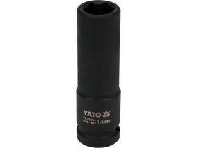 Головка торцевая ударная длинная YATO Польша 1/2" М=14 l=78 мм YT-1034