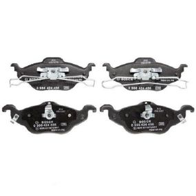 Тормозные колодки Bosch дисковые передние OPEL Astra G ''F ''1.2-1.8i ''>>-05 0986424456