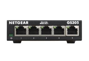 Коммутатор NETGEAR GS305 5xGE, неуправляемый (GS305-300PES)