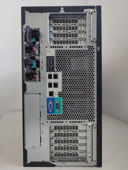 Сервер HP ProLiant ML350 Gen 9 Tower / 2x Intel Xeon E5-2683 v3 (14 (28) ядер по 2.0 - 3.0 GHz) / 128 GB DDR4 / 2x 1200 GB HDD (SAS) / Raid P440 / 2x 500W б/у | Зображення 4