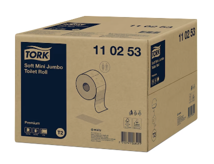Tork Premium туал. бумага в мини рулонах 170 м. 2 сл., арт 110253 (мин.заказ в категории TORK от 1000грн) | Зображення 1