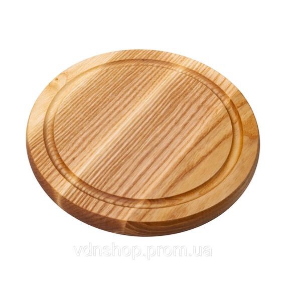 Дерев'яна дошка кругла 20 см для подачі ясен C9W200 | Зображення 1