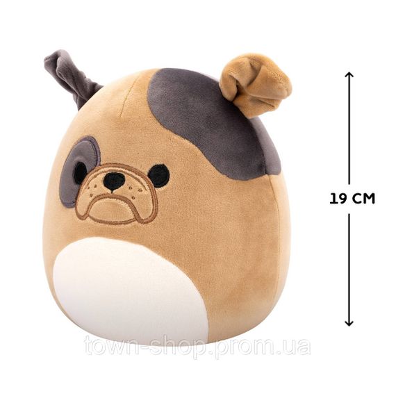 Мягкая игрушка Squishmallows – Бульдог Лофер (19 cm) | Зображення 1