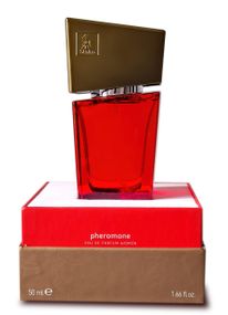 Духи с феромонами женские SHIATSU Pheromone Fragrance women red, 50 мл Sex Aura