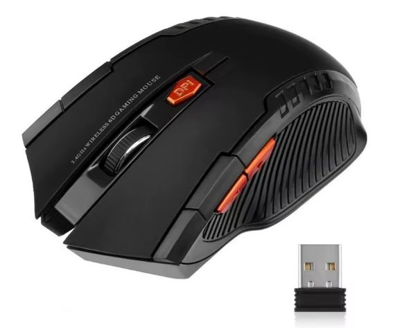 Комп'ютерна бездротова мишка Wireless Bluetooth Mouse 1600 DPI Чорна | Зображення 3