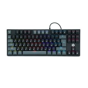 Клавиатура USB Fantech ATOM MK876, (Eng/Укр/Рус), Black (red switch), 87к, Q10