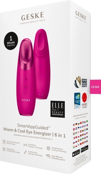 Енерджайзер для очей GESKE Warm&Cool Eye Energizer 6в1 magenta | Зображення 7