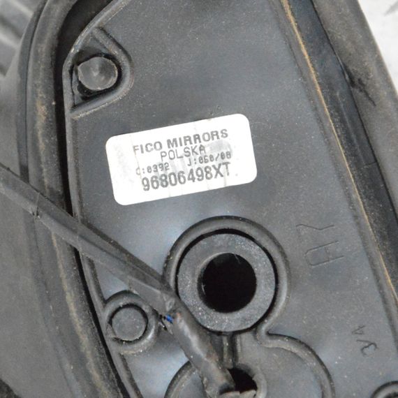 Дзеркало ліве Peugeot 207 2006-2013 5+2 пин електричне бокове Пежо 96806501XT | Зображення 5