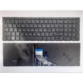 Клавиатура ноутбука HP Pavilion 15-DA; 250/255 G7 черная,подсв (A46126)