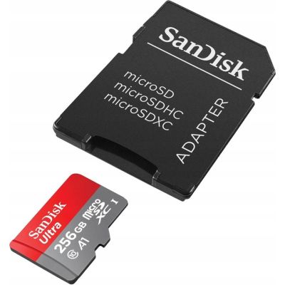 Карта памяти SanDisk 256GB microSDXC class 10 UHS-I Ultra (SDSQUAC-256G-GN6MA) | Зображення 3