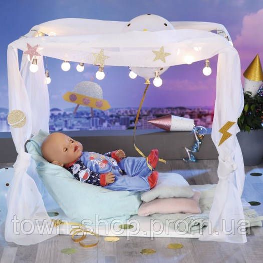 Одежда для куклы BABY born - Праздничный комбинезон (синий) | Зображення 5