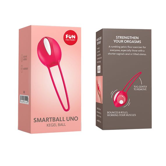 Вагінальна кулька SMARTBALL UNO, червона, одинарна, діаметр 3,6 см | Зображення 6