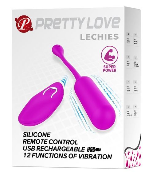 Віброяйце з дистанційним управлінням PrettyLove-Lechies, BI-014867W Sex Aura | Зображення 7