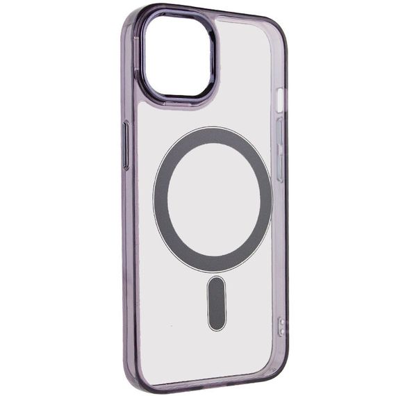 Чохол TPU Iris with MagSafe для Apple iPhone 14 (6.1") Чорний | Зображення 1