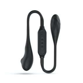 Вибратор на гибкой сцепке со стимуляцией пальчиком Dorcel DUAL EXPLORER sexstyle