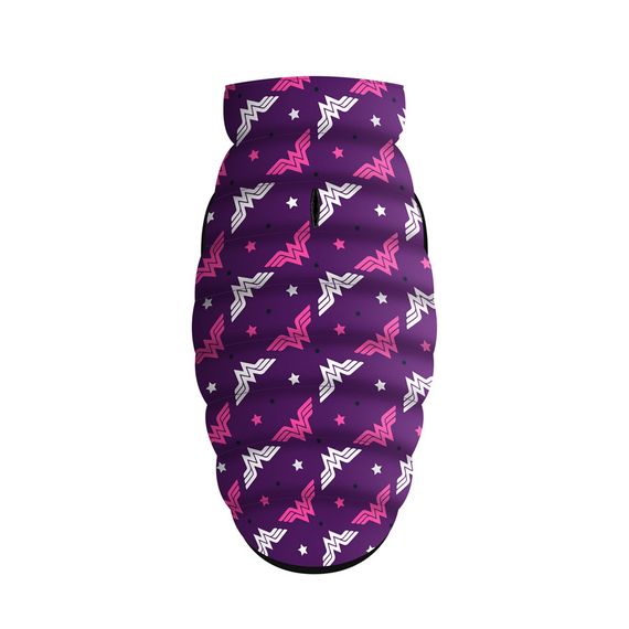 Курточка для собак WAUDOG Clothes з малюнком "Диво-жінка фіолет", XS30, В 43-46 см, С 24-27 см | Зображення 2