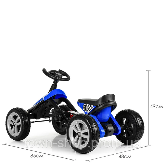 Велокарт детский Bambi kart M 4087E-4 до 25 кг | Зображення 1