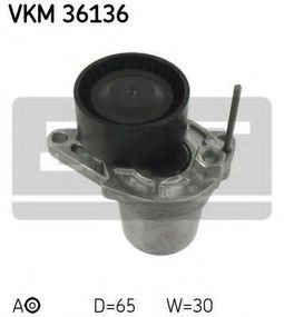 Ролик натяжний ременя поліклінового (Вир-во SKF) SKF VKM36136 на RENAULT SCÉNIC III (JZ0/1_)
