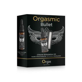 Набір Orgie Orgasmic Bullet: збуджувальні краплі та віброкуля Sex Aura