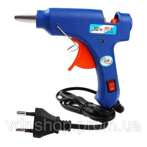 Пистолет для клей для рукоделия, Клеевой пистолет творчества Клеевой с длинным носиком PY-74 | Зображення 1