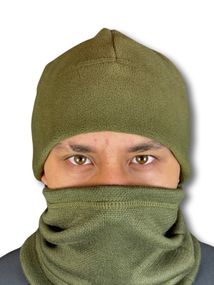 Шапка флісова Raptor Олива Розмір 56