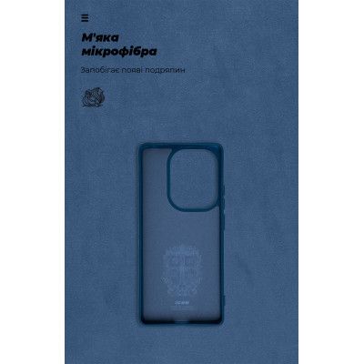 Чехол для мобильного телефона Armorstandart ICON Case Xiaomi Poco M6 Pro 4G Dark Blue (ARM74148) | Зображення 3