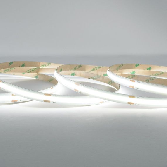 Світлодіодна LED стрічка PROLUM™ 24V; СОВ; 480 LED; IP20; Series "PRO", Тепло-Білий (2800-3200K) | Зображення 4