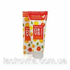 Вітамінна очисна пінка FarmStay DR.V8 Vitamin Foam Cleansing | Зображення 1