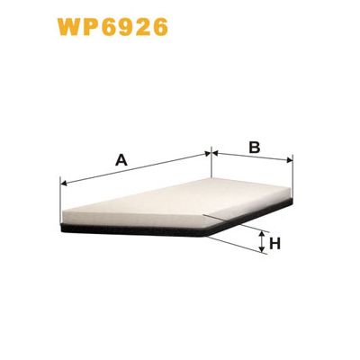 Фильтр салона Wixfiltron WP6926