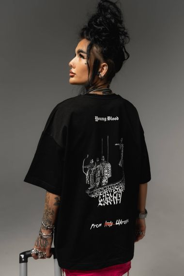 Футболка "ECHO OF TIME"BLACK M | Зображення 2