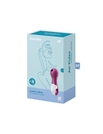 Вибромассажер с вакуумной стимуляцией Satisfyer Lucky Libra | Зображення 3