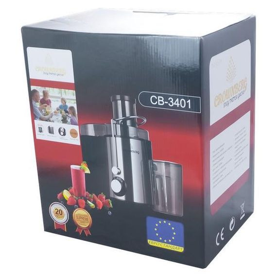 Соковижималка Crownberg CB-3401 | Зображення 4