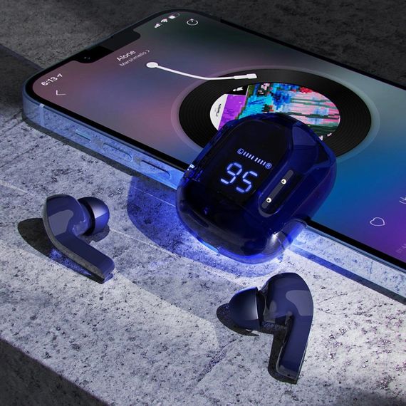 Навушники TWS Acefast T6 sapphire blue | Зображення 1