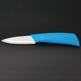 Ніж для очищення овочів керамічний 8см Blue (NS7KN7)