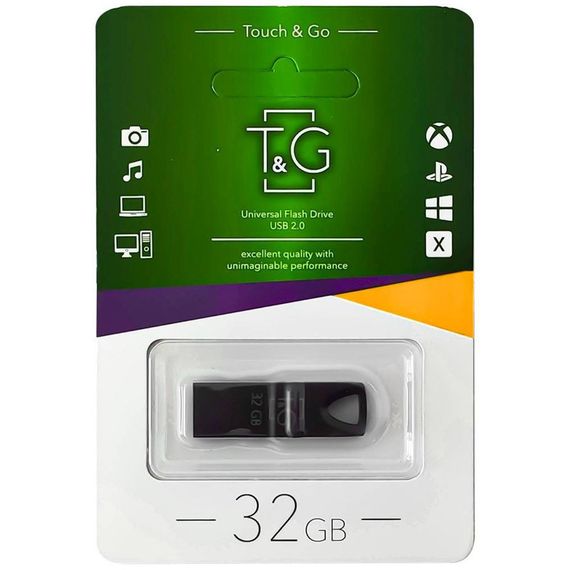 Флеш-драйв USB 3.0 Flash Drive T&G 117 Metal Series 32GB | Зображення 1
