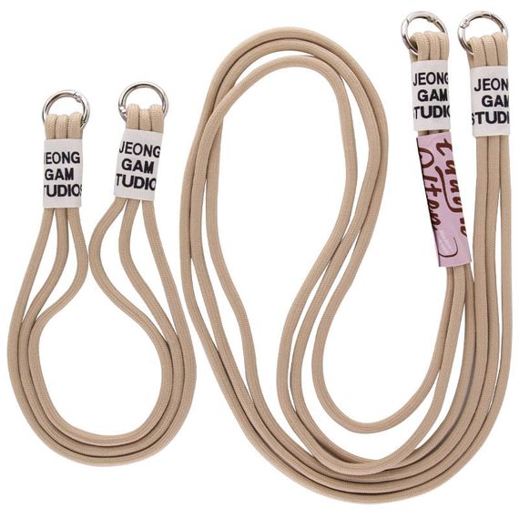 Чехол TPU two straps California для Apple iPhone 13 (6.1") Бежевый / Beige | Зображення 3