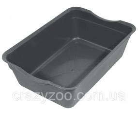 Туалет для котов серый 40x28x12 см 6127