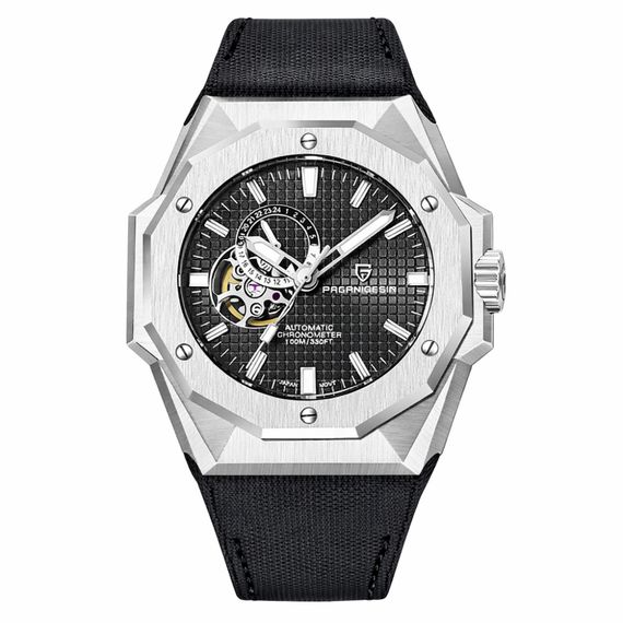 Чоловічий годинник Pagani Design PD-YS010 Silver-Black