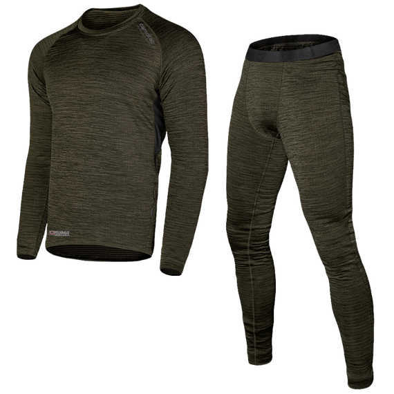 Термобілизна Polarheat Quadro Stretch Pro Melange Olive (5474), M
