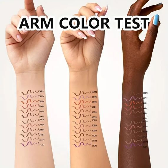 Набор из 12 карандашей для губ от SHOETSY Cosmetics - матовые стойкие оттенки для всех типов кожи | Зображення 2