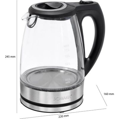 Електрочайник Bomann WKS 6032 G CB (WKS6032GCB) | Зображення 2