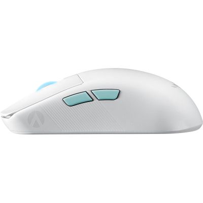 Мышка ASUS ROG Harpe Ace Aim Lab Edition Wireless/USB White (90MP02W0-BMUA10) | Зображення 3