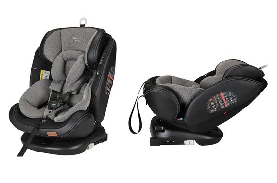 Автокрісло CRL-12801/2 "Asteroid" Lunar Beige 0 + 1 + 2 + 3 ISOFIX з поворотом CARRELLO