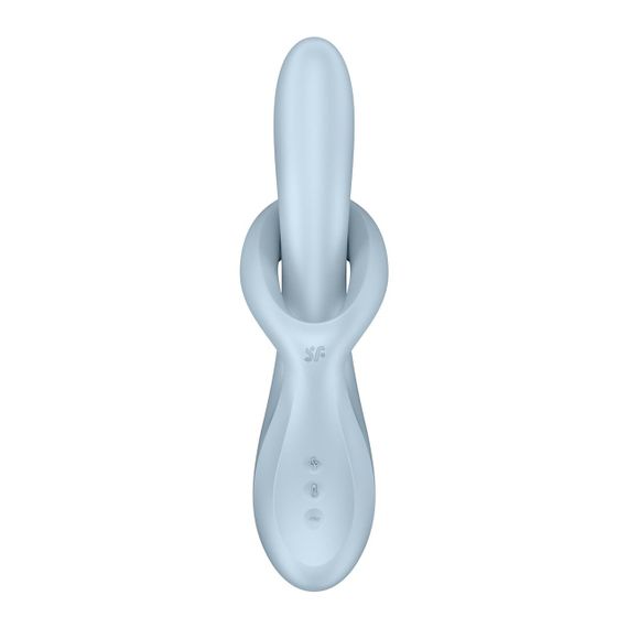 Вибратор с ротацией Satisfyer Heat Flex 4 Blue, подогрев до 39°C Sex Aura | Зображення 4