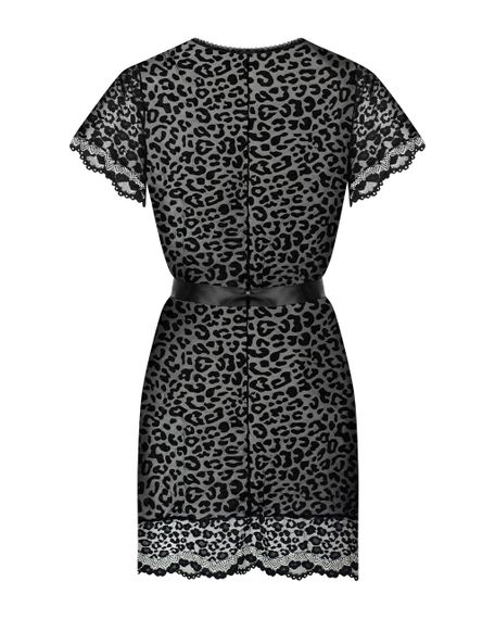 Сексуальный халатик Obsessive Giully peignoir S/M sexstyle | Зображення 5