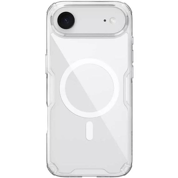 TPU чохол Nillkin Nature Pro Magnetic для Apple iPhone 17 Air (6.5") Безбарвний (прозорий) | Зображення 2